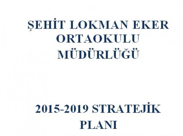 2015 - 2019 Stratejik Plan